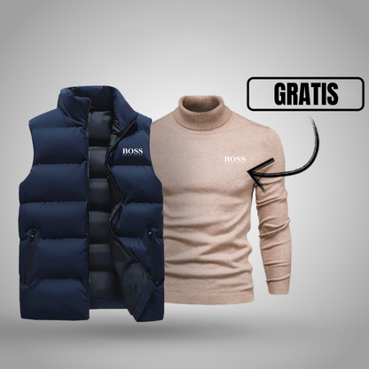 OUTLET™ Weste + Gratis Pullover