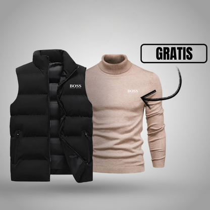OUTLET™ Weste + Gratis Pullover